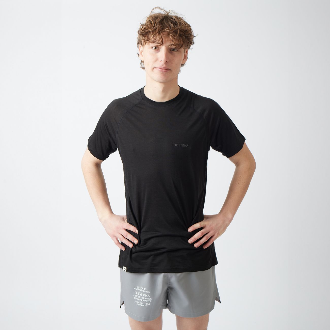 Kurzes Running Set für Herren, 2-teilig