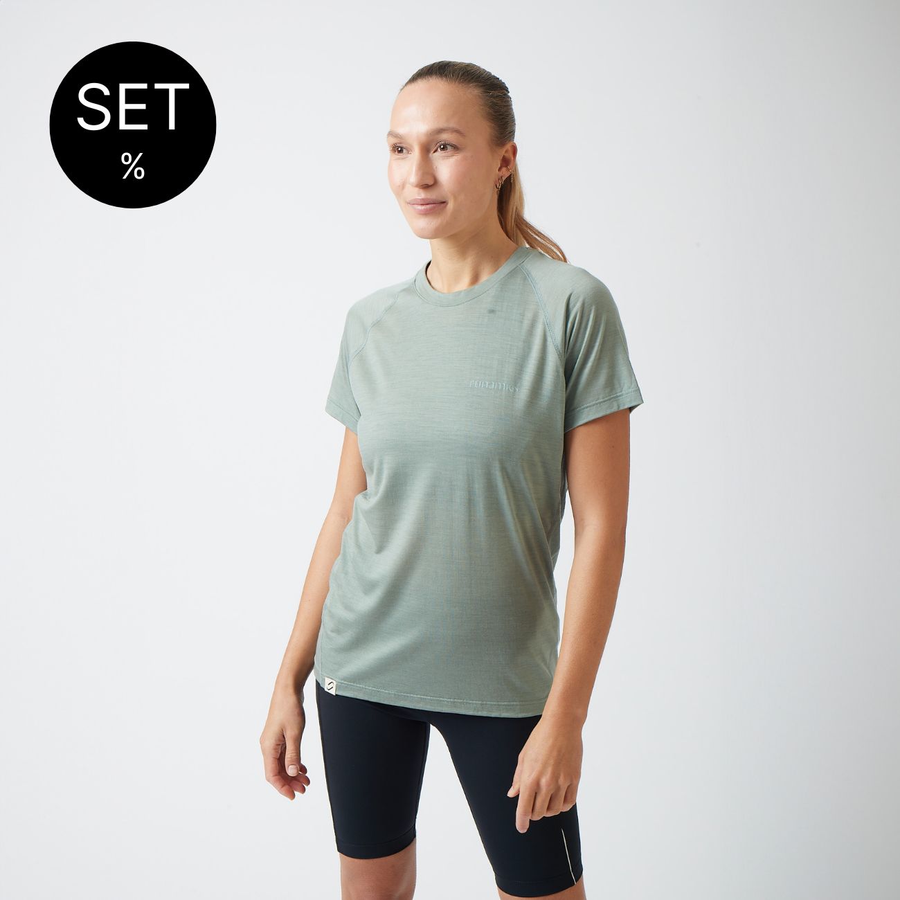 Kurzes Running Set für Damen, 2-teilig